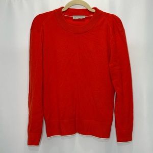 Everlane Red Cashmere Crew Sweater